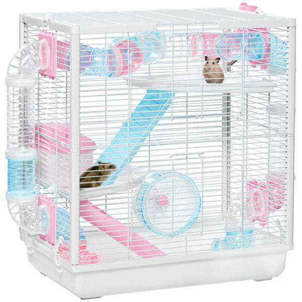 View of Pawhut Weather Resistant Hamster Cage | Wayfair.co.uk